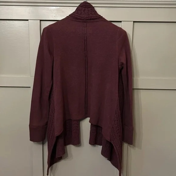 Anthropologie Saturday Sunday Neela Knit Open Front Cardigan Sweater Size Medium - Picture 10 of 12